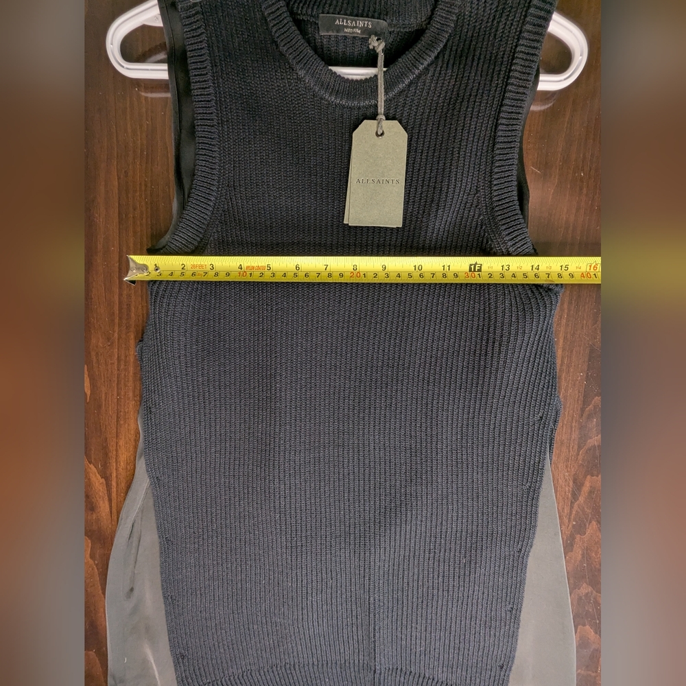 BNWT ALL SAINTS ELOISE SLIP DRESS, SIZE MEDIUM - Picture 14 of 16